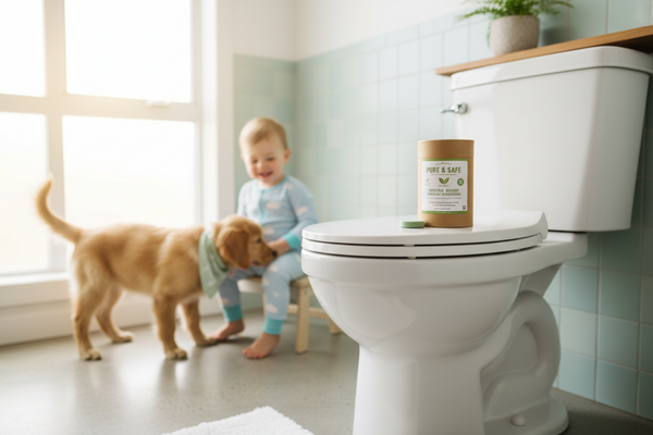 Are Toilet Tablets Safe for Pets and Kids?