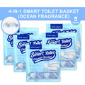 HerbAngel 4-in-1 Smart Toilet Cleaner Baskets