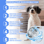 HerbAngel Washing Machine Cleaner Pro for Pet Owners (25 Tablets)