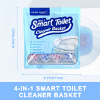 HerbAngel 4-in-1 Smart Toilet Cleaner Baskets