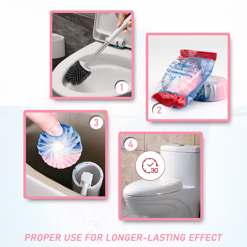 HerbAngel Automatic Toilet Bowl Cleaner Blocks