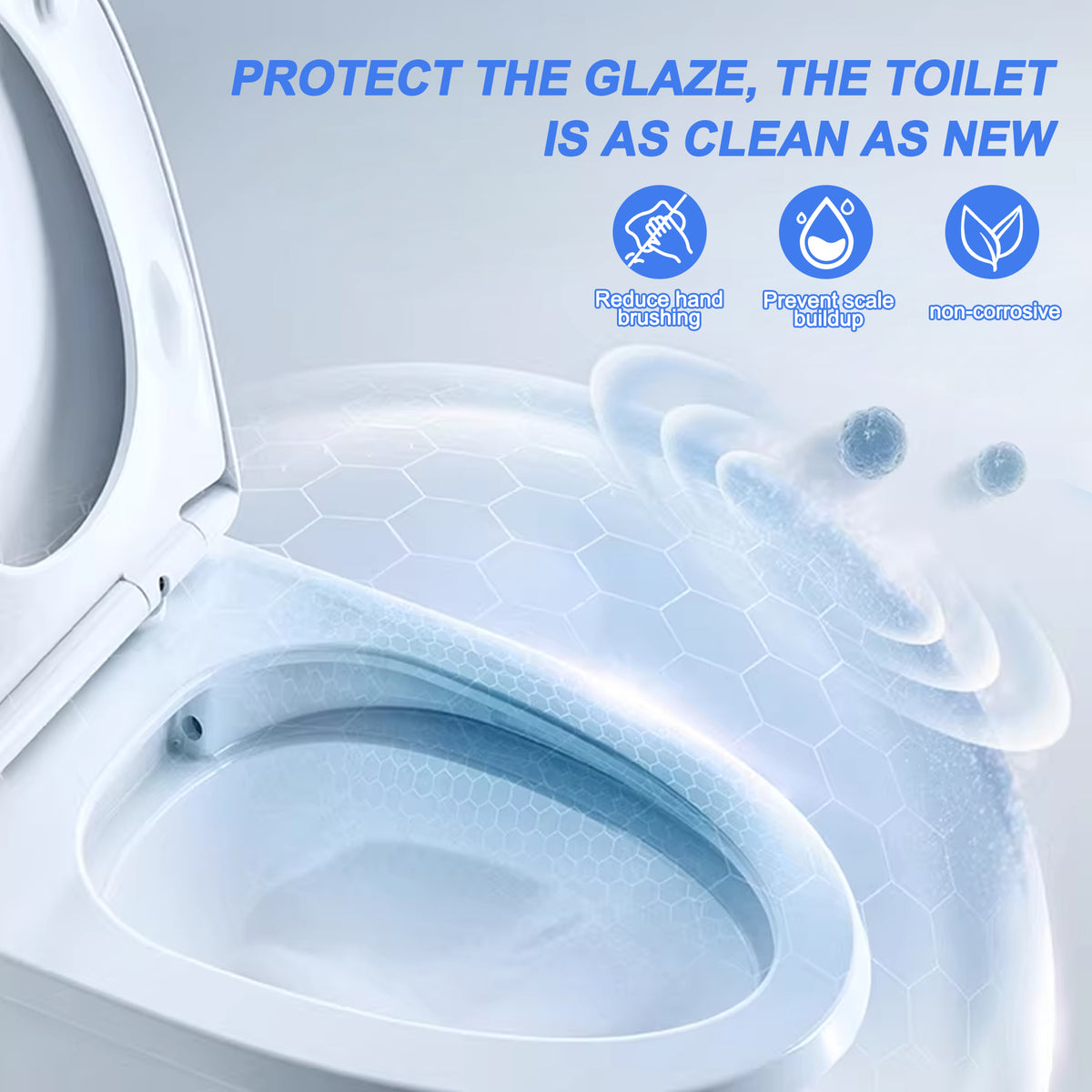 HerbAngel 4-in-1 Smart Toilet Cleaner Baskets