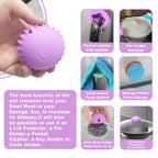 HerbAngel Multi-Functional Steel Wool Scrubber Brush