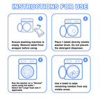 HerbAngel Washing Machine Cleaner Pro for Pet Owners (25 Tablets)