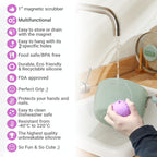 HerbAngel Multi-Functional Steel Wool Scrubber Brush