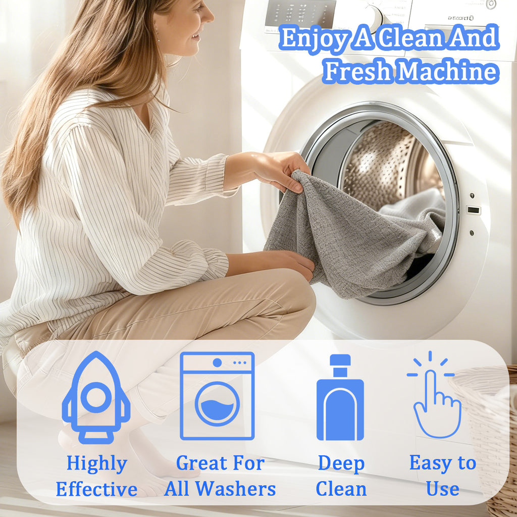 HerbAngel Washing Machine Cleaner Tablets (24+1 Pack)