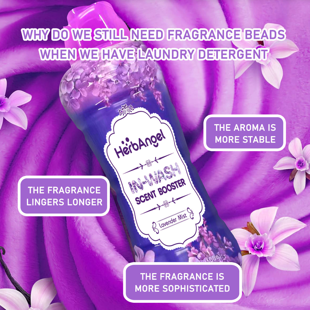 HerbAngel Lavender In-Wash Scent Booster Beads (210g/1300g)