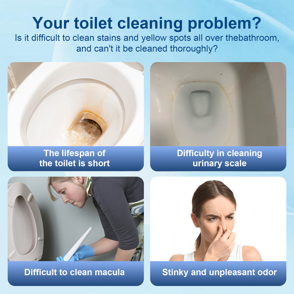 Toilet Bowl Cleaner | Natural Non-Toxic Toilet Cleaning Solution