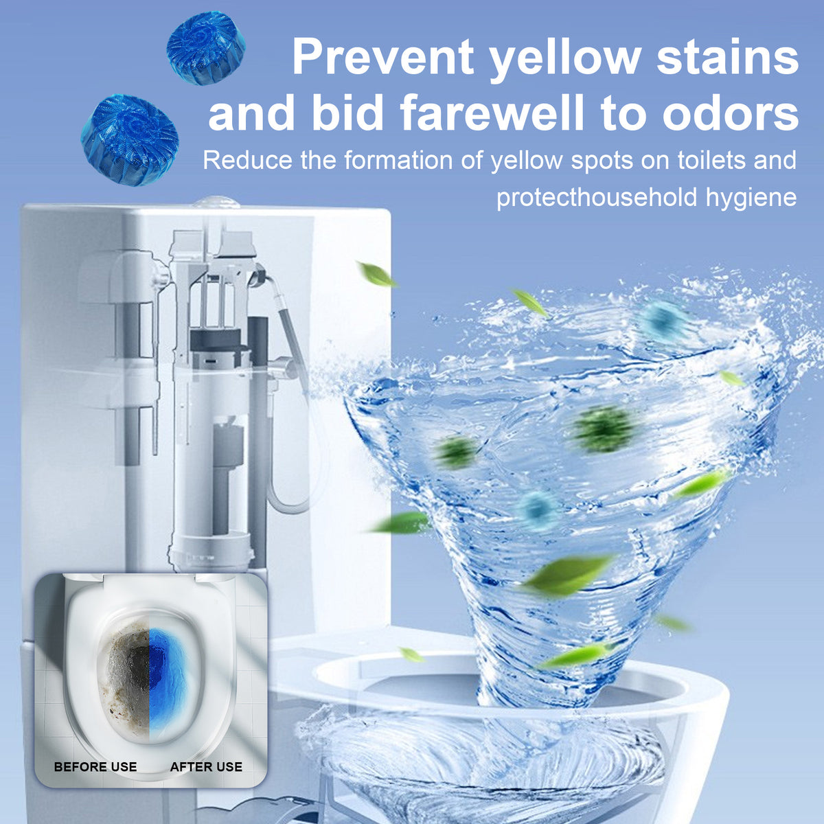 Toilet Bowl Cleaner | Natural Non-Toxic Toilet Cleaning Solution