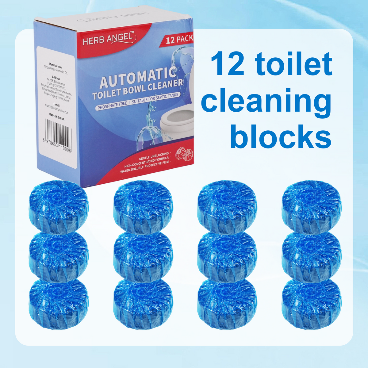 Toilet Bowl Cleaner | Natural Non-Toxic Toilet Cleaning Solution