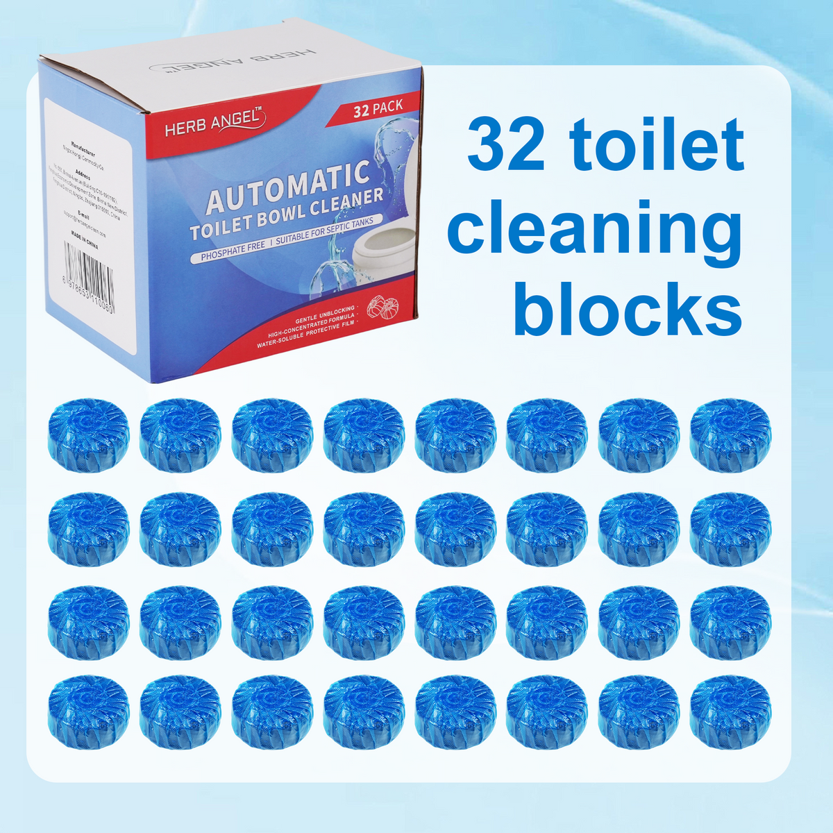 Toilet Bowl Cleaner | Natural Non-Toxic Toilet Cleaning Solution