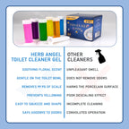 HerbAngel Toilet Gel Discs 6-in-1 (84 Flowers, Multi-Scent)