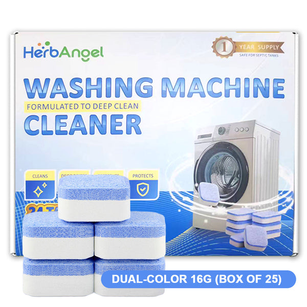 HerbAngel Washing Machine Cleaner Tablets (24+1 Pack)