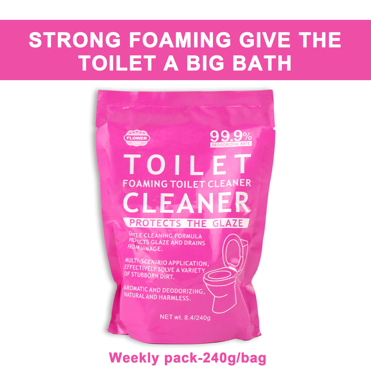 Ocean Fragrance No-Scrub Toilet Foam Cleaner