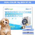 HerbAngel Washing Machine Cleaner Pro for Pet Owners (25 Tablets)