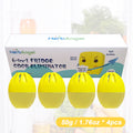 HerbAngel Fridge Deodorizer Balls, Odor Eliminator (4 Pack)